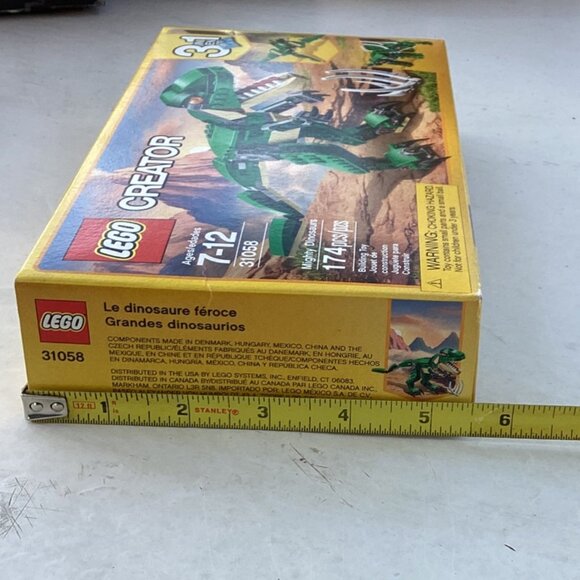 Lego Creator 3-In-1 Mighty Dinosaurs Set 31058 174 Pieces Ages 7-12 New - Picture 8 of 10
